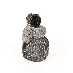 Shona Stone Woman Sculpture Zimbabwe In The Style of Colleen - Picture 1 of 8