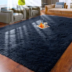 Large Shaggy Rugs Indoor Living Room Rug Bedroom Carpet Long Hallway Runner Mat - Picture 1 of 41