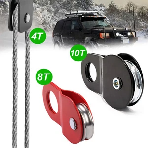 Umlenkrolle Seilwinde Seilzug Stahl Forstseilwinde Seilrolle Heberolle 4T 8T 10T - Bild 1 von 11