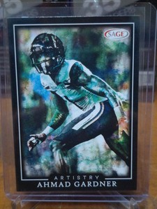 2022 SAGE High Series - AHMAD GARDNER - Artistry Rookie - Jets RC #ART-AG