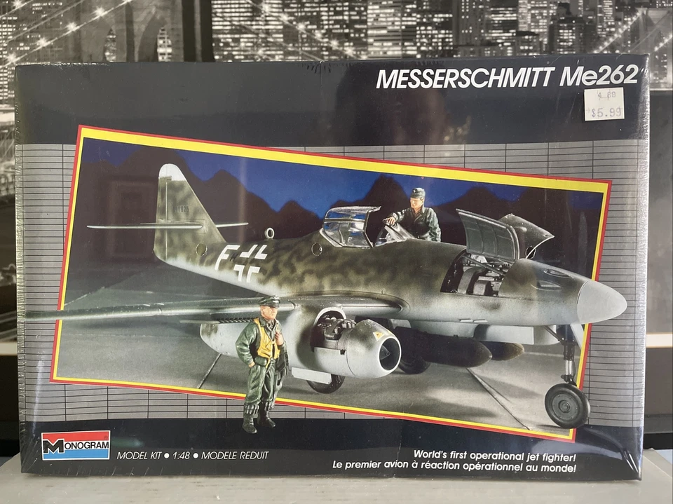 Monogram Messerschmitt Me262 5453 1/48 Scale Model Airplane