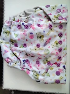 Baba And Boo Colourful Teddy Bears Adjustable Nappy New - Picture 1 of 6
