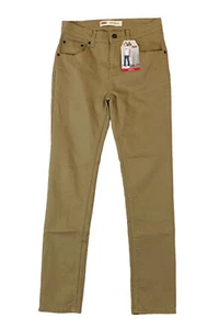 Levis  510 Brown Jeans 16 Reg Slim Boys New (28x30) - Picture 1 of 11