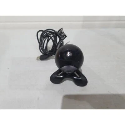 Logitech Quickcam Communicate STX V-UAM14A Webcam Black USB Built-in Microphone - Image 1 of 4