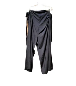 HALARA High Waist Split Hem Palozzo Wide Leg Flowy Casual Pants Large NWT - Picture 1 of 13