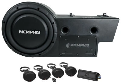 JBL CRUISE X Speakers+Memphis GEN10SE Active Subwoofer For 2016+ Polaris General - Image 1 of 4