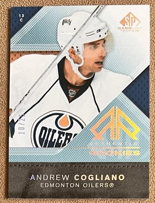 Andrew Cogliano 2007-08 SP Game Used Spectrum Authentic Rookies #152 /25 Oilers - Image 1 of 2