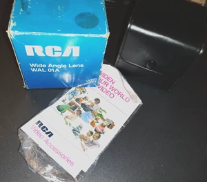 Lente de conversión gran angular RCA WAL 01A con adaptadores y estuche para cámara de video RCA - Imagen 1 de 8