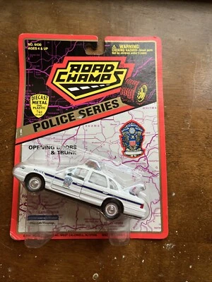 1997 Road Champs Police Series US Park Police carro fundido escala 1/43 NOVO - Imagem 1 de 2