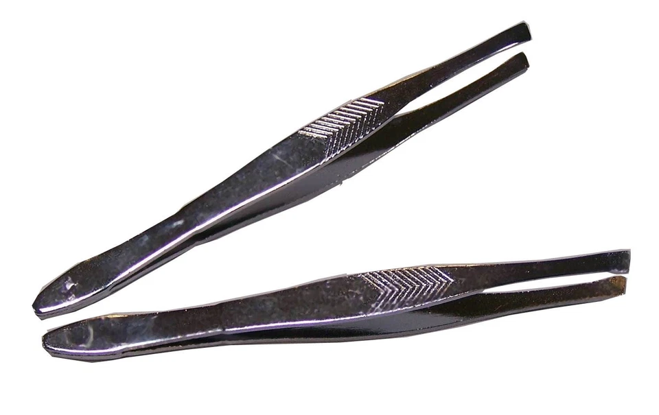 LOTE DE 4,12,24,72 PIEZAS---PINZA INCLINADA INOXIDABLE DE 3,5" USO DE SALÓN SPA DE UÑAS--T406 Foto 1 de 1