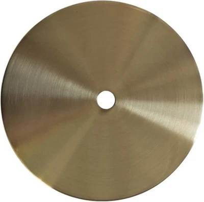 Kit de iluminación de 4,7" con dosel redondo de latón moderno lámpara de techo placa de hierro cha... Foto 1 de 4