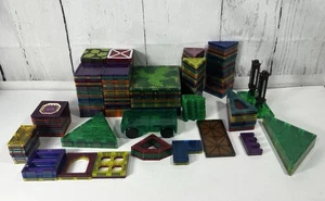 HUGE LOT OF 250 + PIECES PICASSO TILES TRIANGLES, SQUARES, AND MORE - Picture 1 of 24