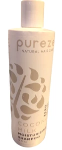 Purezero Natural Hair Care Shampoo Idratante al Latte di Cocco 12 FL OZ - Foto 1 di 4