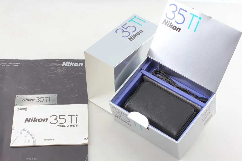 [Top MINT in Box] Nikon 35 Ti 35mm Point & Shoot Film Camera From JAPAN - Image 1 of 4