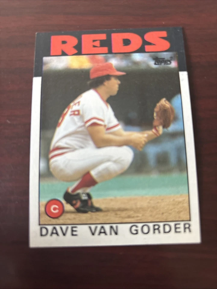 1986 Topps - Dave Van Gorder #143 Cincinnati Reds - Image 1 of 1
