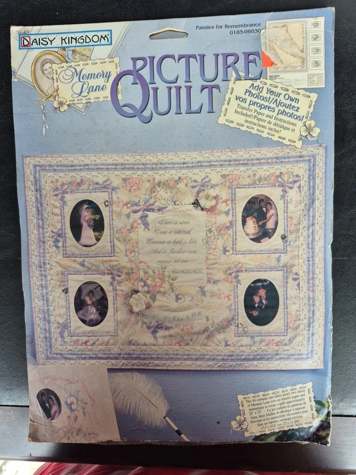 Daisy Kingdom Memory Lane Picture Quilt - Image 1 of 1