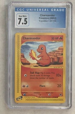Charmander Expedition 97/165  CGC 7.5 - Image 1 of 2