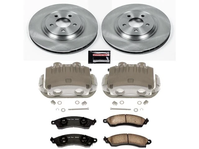 前刹车片和转子套件适用于 94-98 福特野马 SVT 眼镜蛇 QT17G2 — 第 1/1 张图片