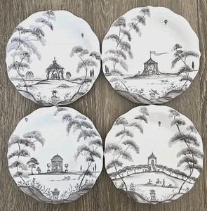 Juliska Country Estate "Flint" Partyteller 6" sortiert 4er Set Salat Dessert - Bild 1 von 6