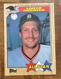 1987 TOPPS LANCE PARRISH ALL-STAR TEAM #613 NM - Picture 1 of 2