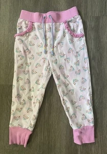 MATILDA JANE ENCHANTED GARDEN WITH LOVE FLORAL  HEART JOGGER PANTS 4 - Picture 1 of 7