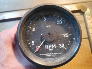 Smiths Industrial Instruments Rev Indicator 3000 RPM Motor Marino - Imagen 1 de 4