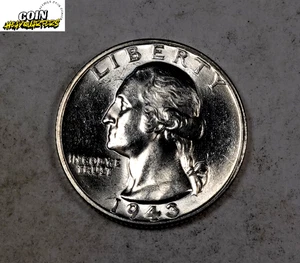 1943-S Washington Quarter * Gem BU++ * 90% Silver * XQ0479 - Picture 1 of 2