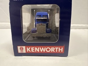 Kenworth w900 Semi Truck Tractor Norscot  1:87 Scale Model Blue - Picture 1 of 6