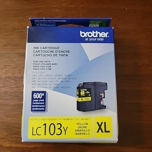 Brother LC103Y High-Yield Ink Yellow - Zdjęcie 1 z 2