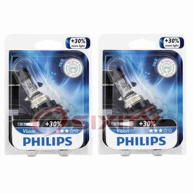 2 bombillas de faros Philips de haz alto bajo para Jeep Liberty 2002-2007 VH Foto 1 de 4