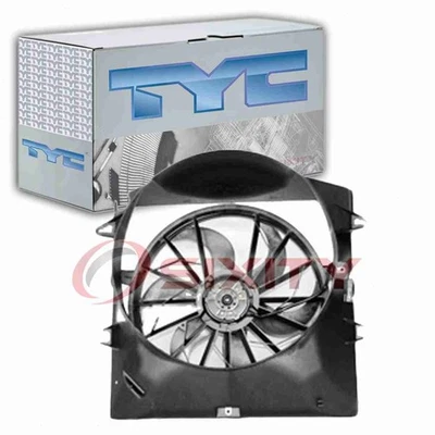 Conjunto de ventilador condensador y radiador doble TYC para Jeep Grand Cherokee Ay 1999-2003 Foto 1 de 4