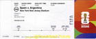2026 world Convert your E-ticket to Physical Souvenir  48 teams ENG SCO BEL NOR