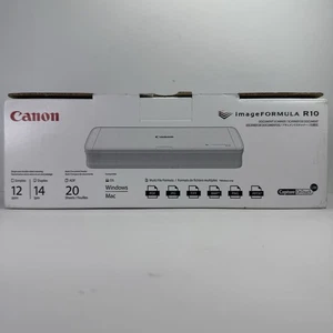 Canon imageFORMULA R10 Portable Document Scanner Duplex 20 Page Feeder - Picture 1 of 3