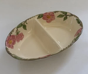 Servizio di verdure divise rosa del deserto francescano vintage 11" x 7" USA - Foto 1 di 9