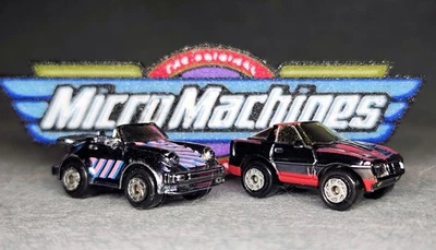 Лот из 2 Galoob микро машины стильный хромеры, Porsche 911 и ' 80-х Corvette 🔥 - Изображение 1 из 4