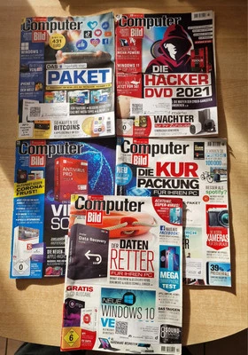 Computer Bild 2021 9 Hefte Das große Lernpaket, mit DVD - Zeitschrift Zeitung PC - Bild 1 von 3