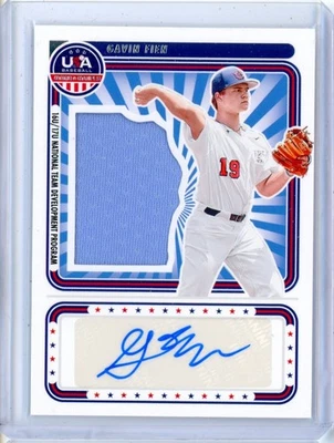 2024 Panini USA Stars & Stripes GAVIN FIEN Jersey Autograph AUTO RC 188/199 - Image 1 of 2