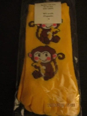 Medias Fantasy Amarillas BABY MONKEY Tema Mujer Talla 6-8 Calcetines (China) Foto 1 de 2