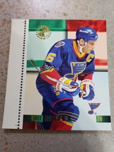 Brett Hull St Louis Blues 1995 TSC Topps Stadium Club Members Only White Strip - Picture 1 of 10
