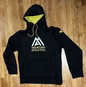 The North Face Herren Large Pullover Hoodie Sweatshirt schwarz mit gelb  - Bild 1 von 12