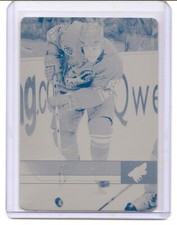2006-07 Upper Deck Series 2 Mike Comrie Cyan Print Plate Card Phoenix Coyotes