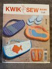 Modèle de couture Kwik K4166 ~ étuis de transport tong/sandale avec applications