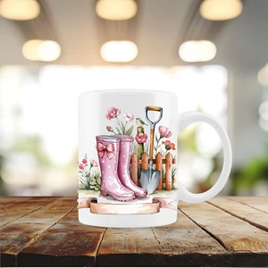 Jardinería, café/té/chocolate 12 oz. Taza/taza/sublimada/personalizar (cu327) - Imagen 1 de 1