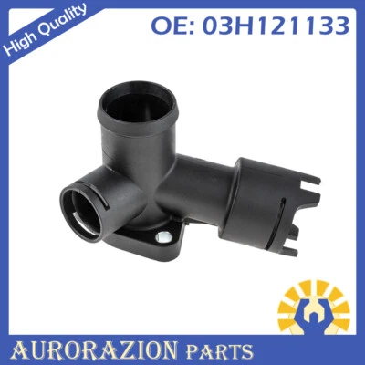 Coolant Flange Adapter For Audi Q7 VW Atlas CC Passat Touareg 3.6L New 03H121133 - Image 1 of 4