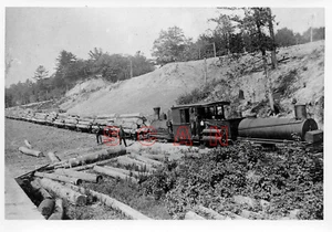 3D872 RP 1900er/60er Jahre? E SHAY & SON NG LOK #3 HEMLOCK CENTRAL HARBOR SPRINGS RR - Bild 1 von 2