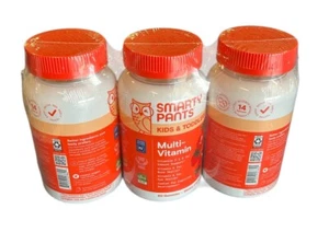 3 PACK SmartyPants Kids Toddlers Children's Multivitamin Gummies 60 Ct Exp 10/25 - Picture 1 of 2