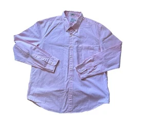 Camisa J.Crew Secret Wash Calce Ajustado Años 100’s 2 Capas Hilos Abotonados Para Hombre Talla XXL - Imagen 1 de 7