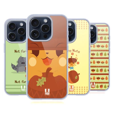 HEAD CASE DESIGNS NAT THE SQUIRREL SOFT GEL CASE FOR APPLE iPHONE PHONES - Imagem 1 de 4