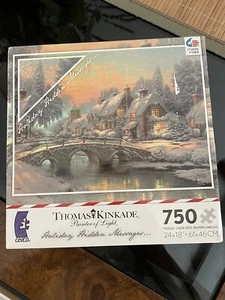 THOMAS KINKADE Holiday Hidden Messages 750 Pieces 24 X 18 NEW Sealed - Picture 1 of 3