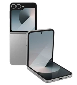 Samsung Galaxy Z Flip6 256GB 5G Unlocked Silver Shadow, UK Model, VERY GOOD - Afbeelding 1 van 5